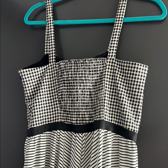 Betsey Johnson Black and White Gingham Dress - Picture 5 of 6